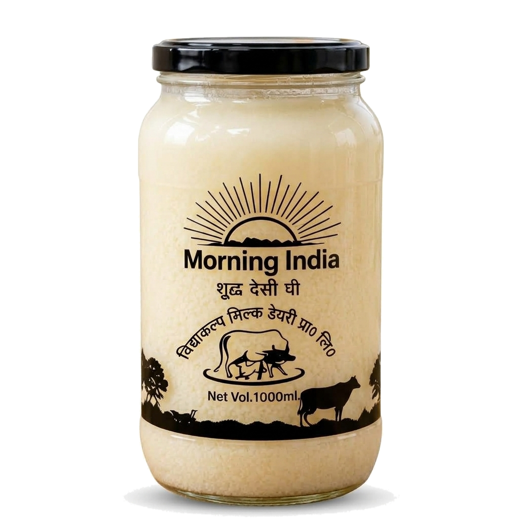 MorningIndia Pure Buffalo Desi Ghee
