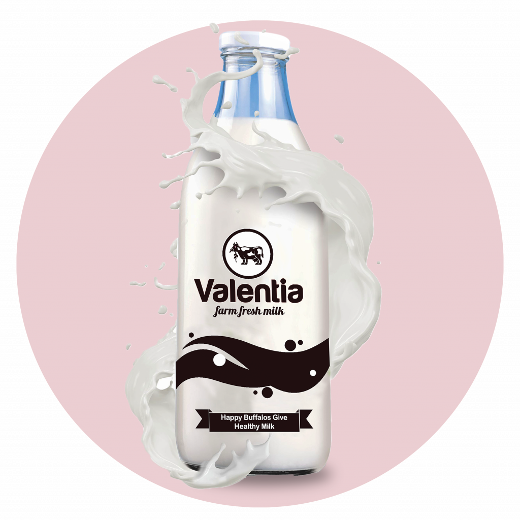 MorningIndia Pure Buffalo Milk Glass Bottle
